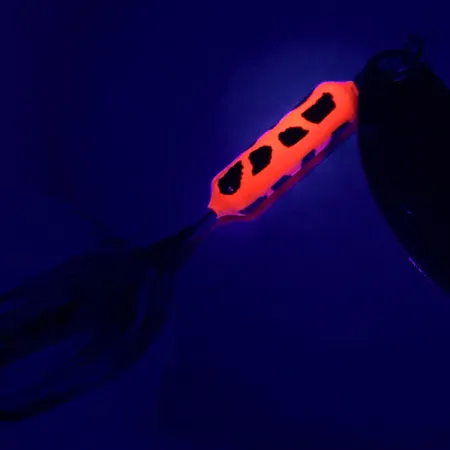 Worden’s Original Rooster Tail Spinner, Goud/Rood UV, 3.5g, #6408