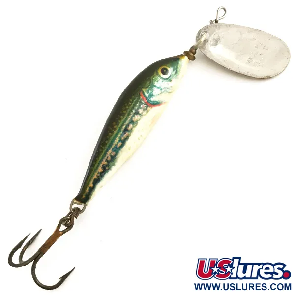 Blue Fox Vibrax Minnow Spin 2 Spinner, Zilver / Forel, 7g, #6410
