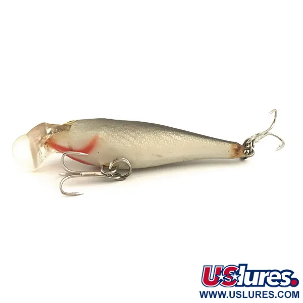 Rapala Shallow Shad Rap Plug, Zilver, 5g, Balsa, #6414
