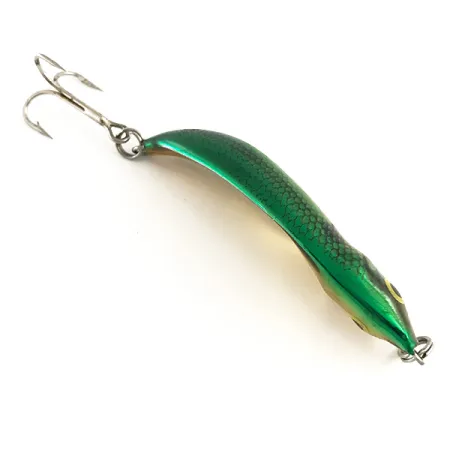 Rapala Minnow Spoon Lepel, Goud / Groen, 10g, Vintage, #6417