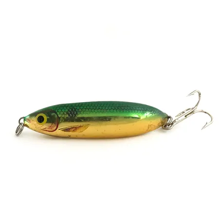 Rapala Minnow Spoon Lepel, Goud / Groen, 10g, Vintage, #6417