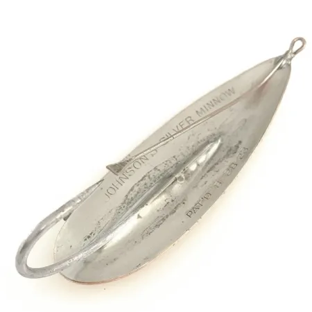 Johnson Silver Minnow Weedless Lepel, Koper/Zilver, 28g, #6432