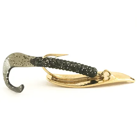 Mepps Timber Doodle 1 Lepel, Goud/Zwart, 12g, Weedless, #6441