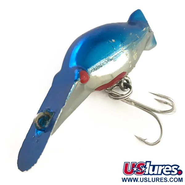 Luhr Jensen Hot Shot 3 Sleepplug, Zilver/Blauw, 5.5g, #6443