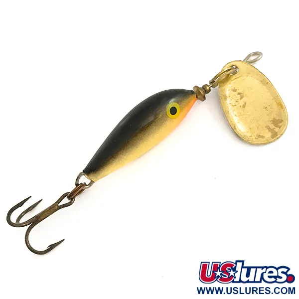 Blue Fox Vibrax Minnow Spin 1 Spinner, Goud, 4g, Balsa Body, #6446
