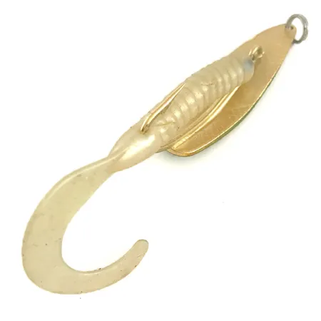 Mepps Timber Doodle 0 UV Lepel, Frog/Gold UV, 8g, Wierloos, #6447