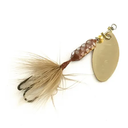 Worden’s Original Rooster Tail Spinner, Goud/Bruin, 1,77g, #6453