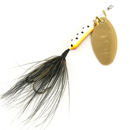 Yakima Bait Worden’s Original Rooster Tail Spinner, Gold, 3.6g, #6454