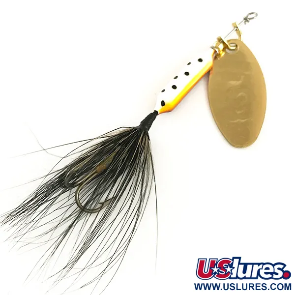 Yakima Bait Worden’s Original Rooster Tail Spinner, Gold, 3.6g, #6454