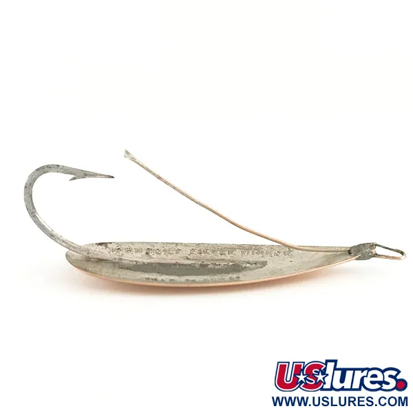 Johnson Silver Minnow Weedless, Koper/Zilver, 12g, Anti-wier, #6459