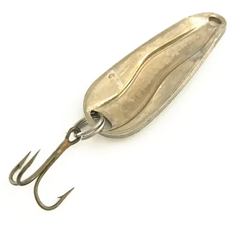 Luhr Jensen Hot Shot W Lepel, Nikkel/Groen/Goud, 7g, #6466