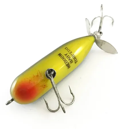 Heddon Baby Torpedo Topwater Kunstaas, Frog, 9g, Propeller, #6477