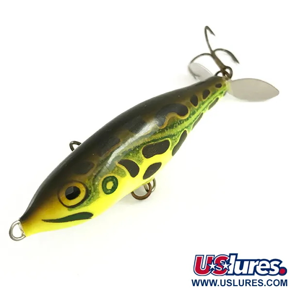 RAPALA Skitter Prop Propbait, Lime Frog, 8g, Balsahout, #6480