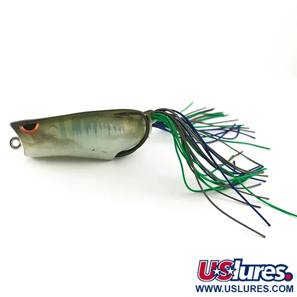 SPRO Dean Rojas Bronzeye Frog Popper, Misty Shad, 14g, wiervrij, #6485