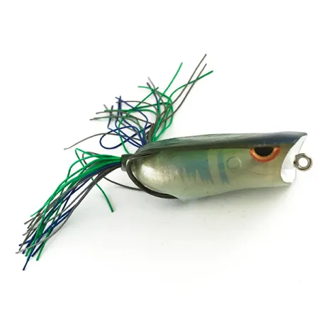 SPRO Dean Rojas Bronzeye Frog Popper, Misty Shad, 14g, wiervrij, #6485