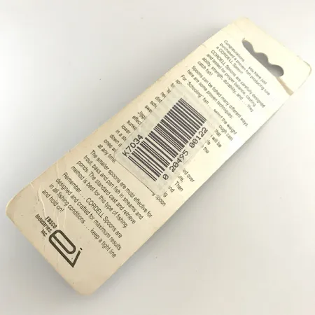 Cotton Cordell CC Spoon Jig Lure, Zilver, 21g, Gehamerd, #6503