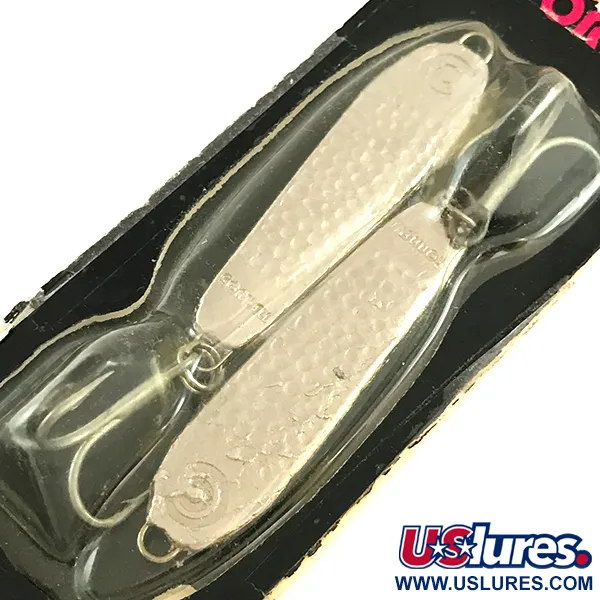 Cotton Cordell CC Spoon Jig Lure, Zilver, 21g, Gehamerd, #6503