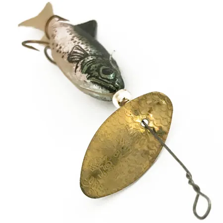 Renosky Sonic Swing Minnow Spinner, Messing/Regenboogforel, 6g, #6515