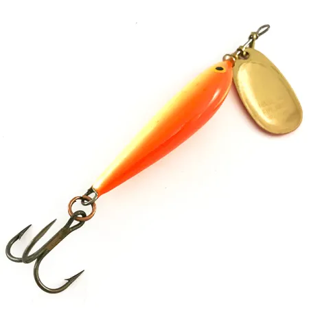 Blue Fox Vibrax Minnow Spin 2 Spinner, Oranje/Goud, 7g, Finland, #6517