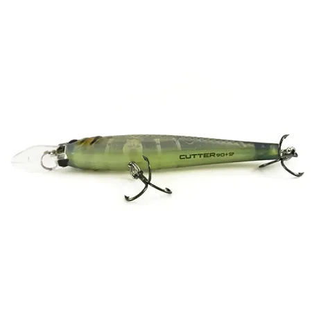 Berkley Cutter 90+SP Jerkbait, Geel-Groen, 11g, Suspending, #6522
