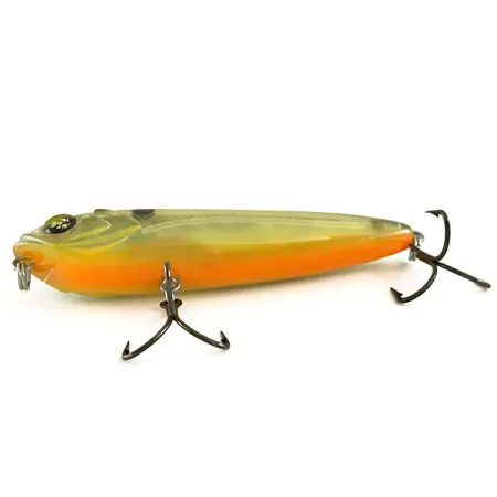 Gary Yamamoto Tate' Pencil Topwater, Olijf-Goud, 10g, #6524