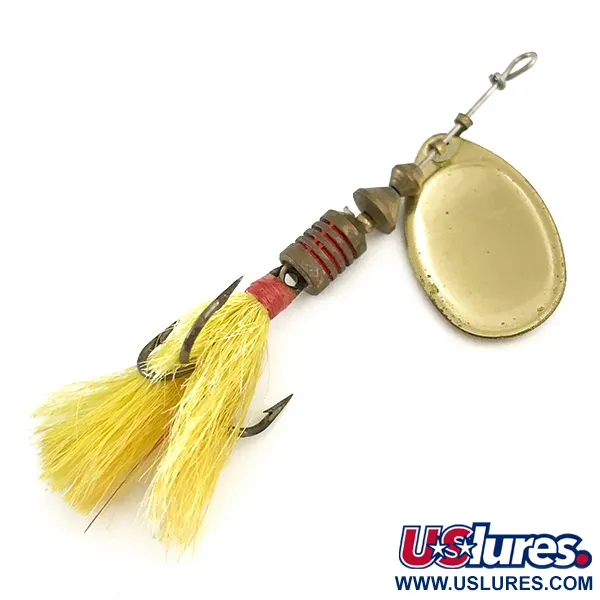 Mepps Aglia 2 dressed Spinner, Beekforel, 4.5g, Gouden blad, #6529