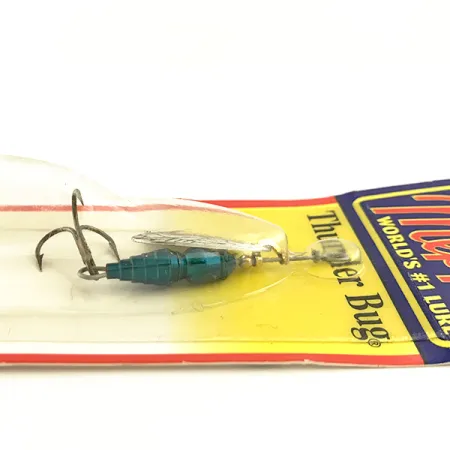 Mepps Thunder Bug Spinner, Goud / Blauw, 4g, Vleugelpatroon, #6535