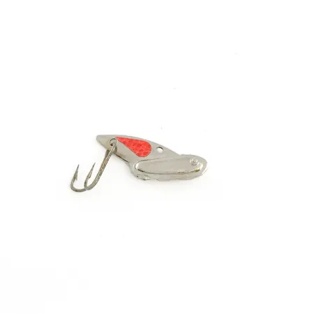 Reef Runner Cicada Blade Bait, Nikkel / Rood, 1.2g, Verticaal, #6540