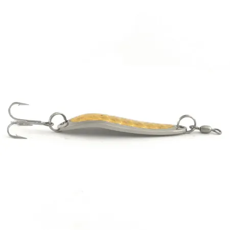 Luhr Jensen Krocodile Die #3 Lepel, Nikkel/Gold-Holo, 10g, #6543