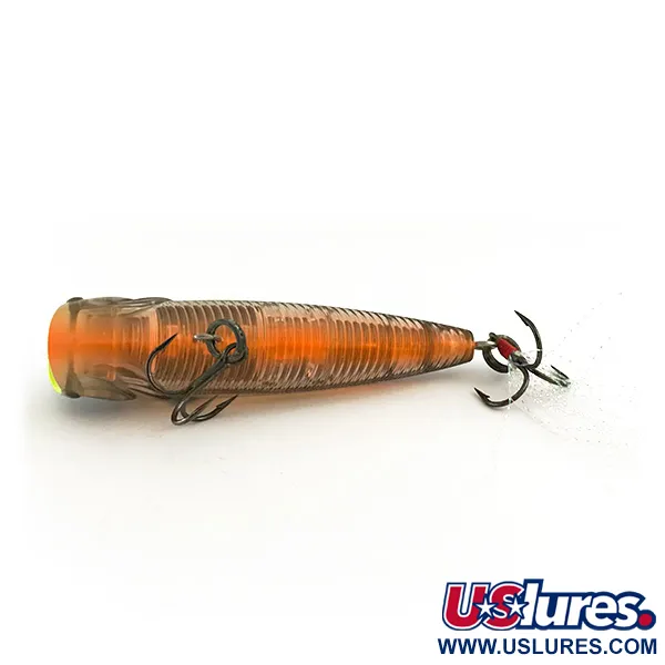 Yo-ZURI 3DB Popper, Goud/Zwart, 10g, 3D-prisma, #6570