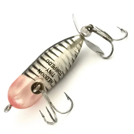 Heddon Tiny Torpedo Topwater Kunstaas, Red Head, 7g, Propeller, #6572