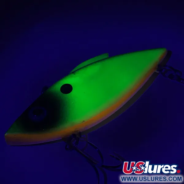 Bill Lewis Rat-L-Trap UV Lipless, Geel/Oranje/Zwart, 14g, UV-Licht, #6587