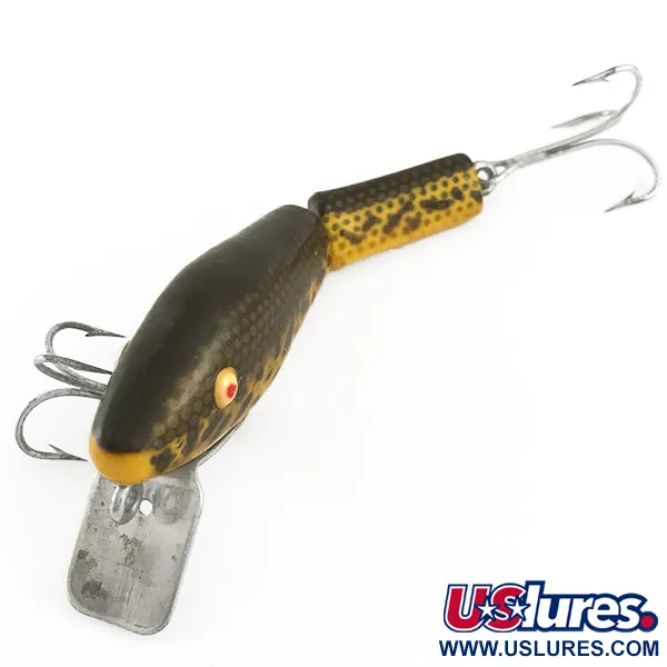 L&S Bait MirrOlure Bass-master Kunstaas, Tiger, 10g, Glazen ogen, #6588