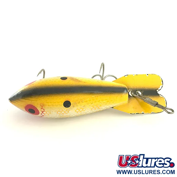 Bomber 400 series Plug, Gold Scale, 12,5g, Metalen Duiklip, #6590