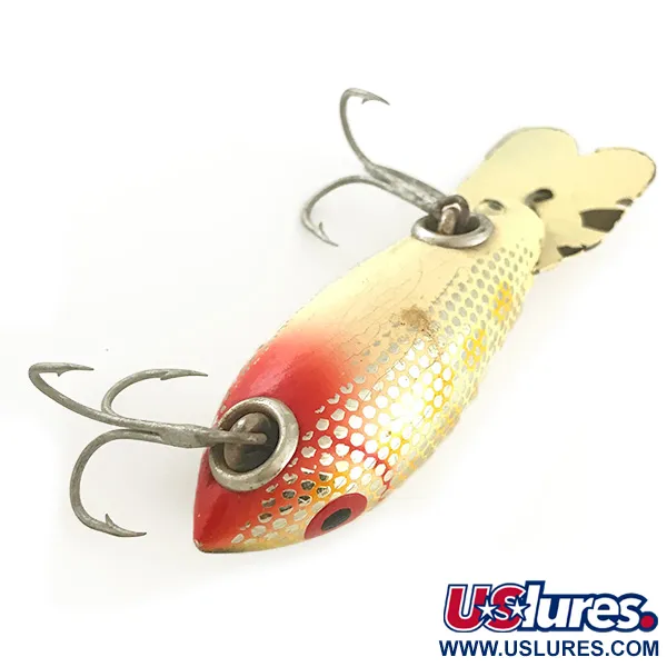 Bomber 400 series Plug, Gold Scale, 12,5g, Metalen Duiklip, #6590