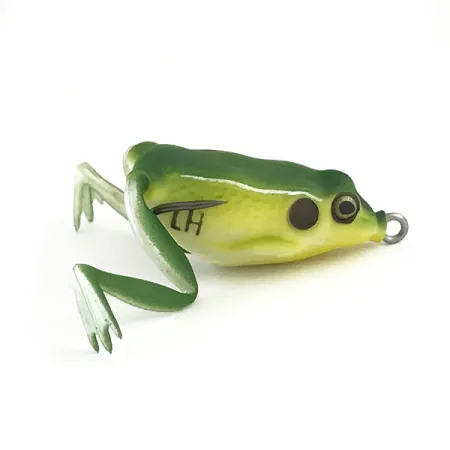 LunkerHunt Lunker Frog Wiervrij, Green / Yellow, 7g, #6591