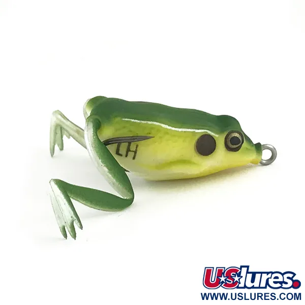 LunkerHunt Lunker Frog Wiervrij, Green / Yellow, 7g, #6591
