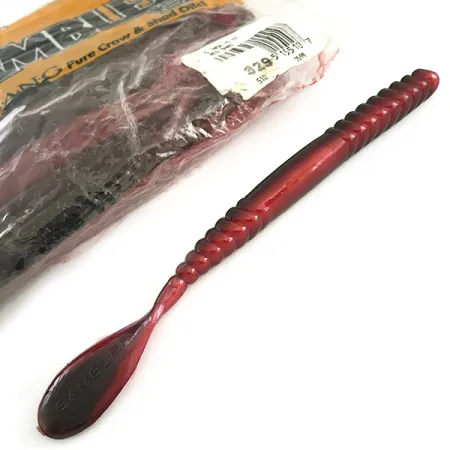 Gambler P. Tail Softbait, Donkerrood, 12.7cm, B.A.N.G., #6593