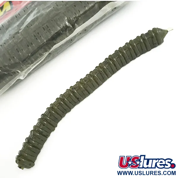 Zoom Centipede, Green Pumpkin, 10cm, Softbait #6595