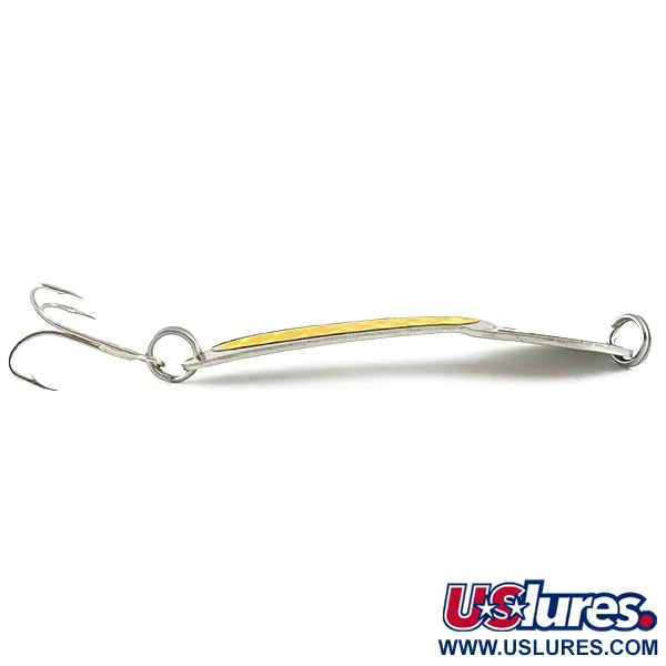 Glen Evans Loco 4 Lepel, Nikkel/Goud Hologram, 23g, Vintage, #6600