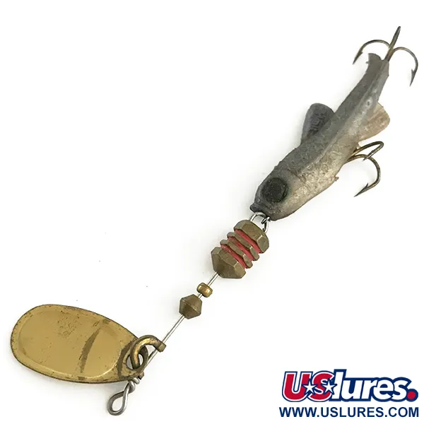 Mepps Comet Mino 1 Spinner, Goud, 4.5g, Softbait, #6605