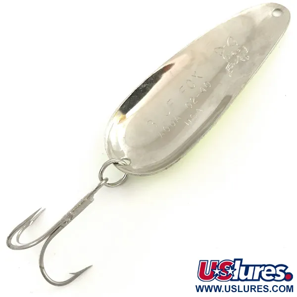 Blue Fox Aqua Spoon Lepel, Five of Diamond, 14g, Glow, #6612