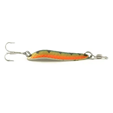 Luhr Jensen Krocodile Die #3 UV Lepel, Fire Tiger, 10g, #6631