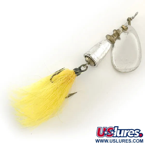 Blue Fox Super Vibrax 2 Foxtail Spinner, Zilver, 6g, Ratel, #6643