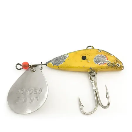 Mann's Bait Little George Tailspinner, Nikkel/Geel, 20g, #6646
