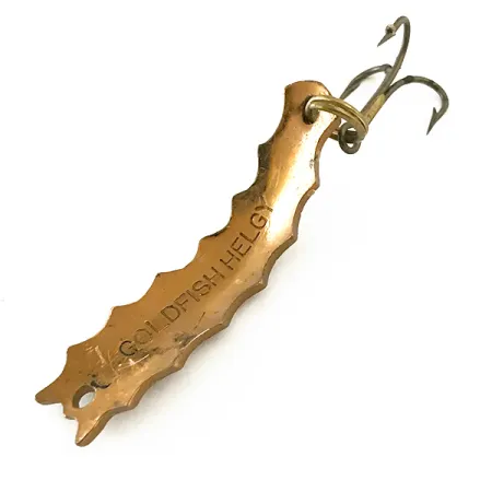 Al's Goldfish Helgy Lepel, Koper/Rood, 5.5g, larve-stijl, #6650