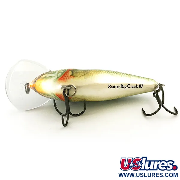 Rapala Scatter Rap Crank 07 Crankbait, Baars, 15g, Scatter Lip, #6653