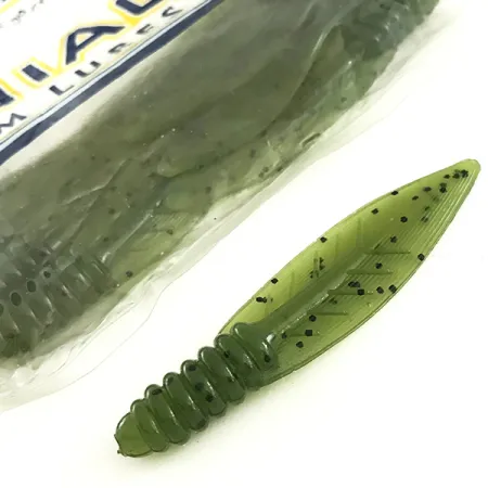 Maniac Custom Lures Maniac Cut'r Bug softbait, Green Pumpkin, 6cm, #6668