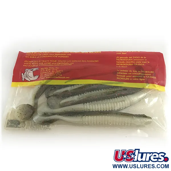 Big Bite Baits Cane Thumper softbait, Watermelon Ghost, 14cm, #6672