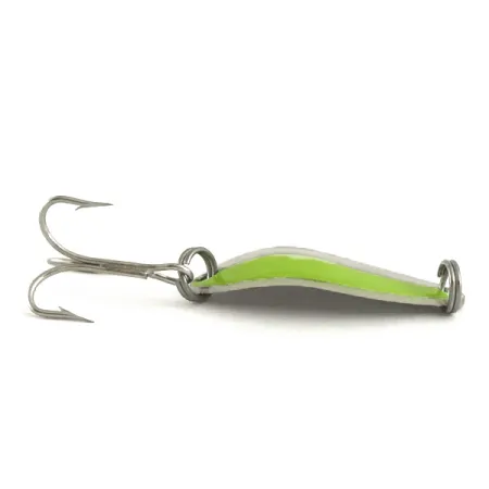 Acme Little Cleo Lepel, Nikkel / Groen, 3,5g, USA, #6675